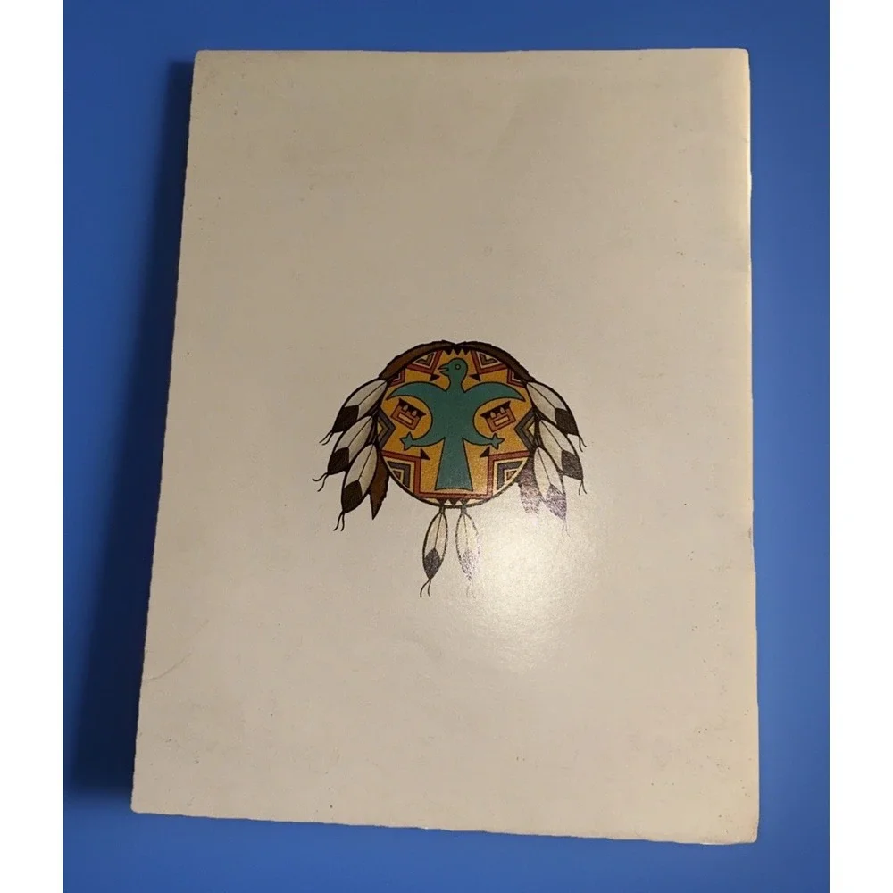 Vintage 1976 Dancing Indians Coloring Book-32 Pages-MC Creations Pub. Never Used